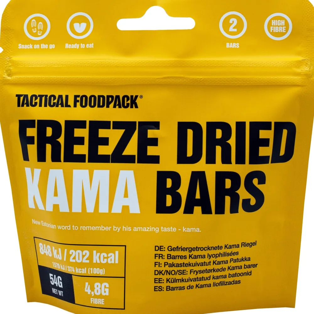 Tactical Foodpack Kuivalihat, Suklaat Ja Naposteltavat ^ Freeze-Dried Kama Bars