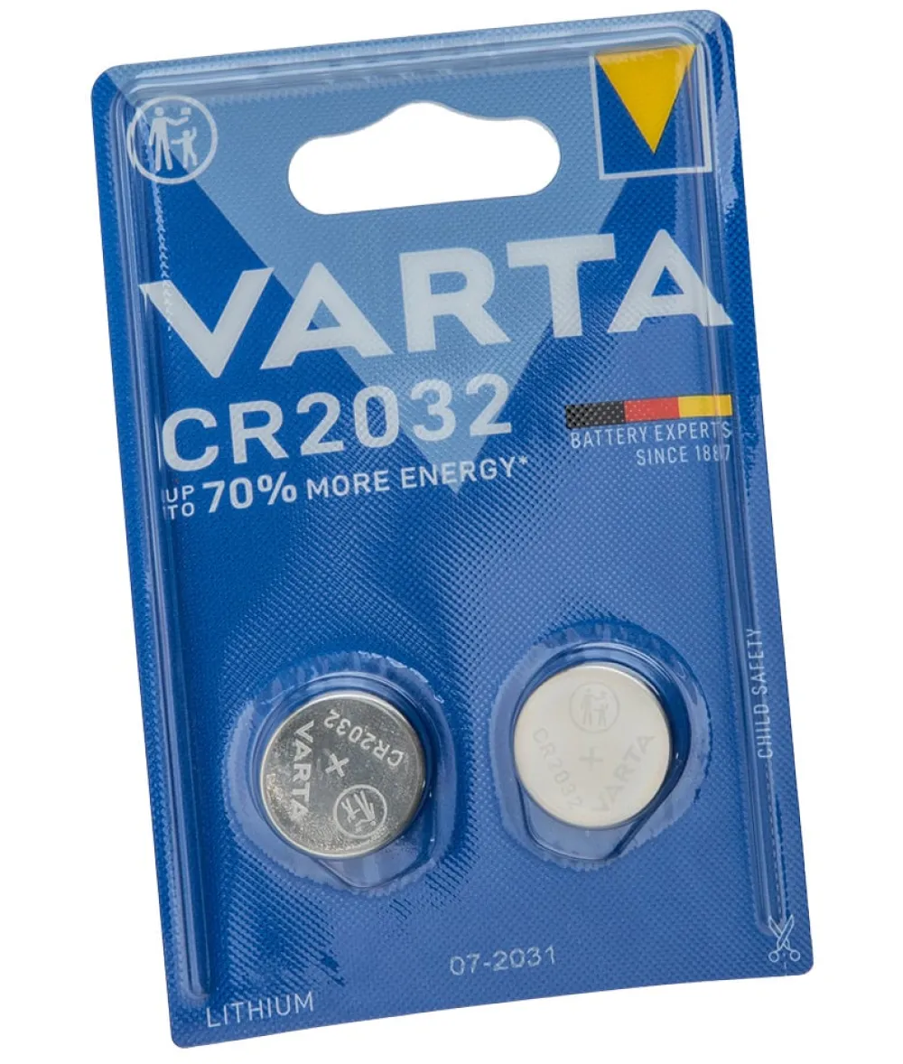 Varta Virtalähteet ^ Lithium / nappiparisto, 2-pack