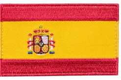 Varusteleka Tunnukset ^ Espanjan hihalippu, 77 x 47 mm