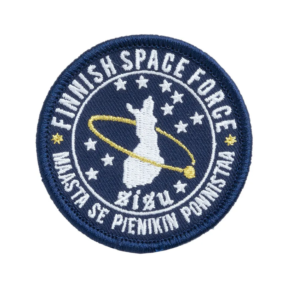 Varusteleka Moraalimerkit Ja Heijastimet ^ Finnish Space Force moraalimerkki, 65 mm