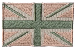 Varusteleka Tunnukset ^ Iso-Britannian hihalippu, 77 x 47 mm