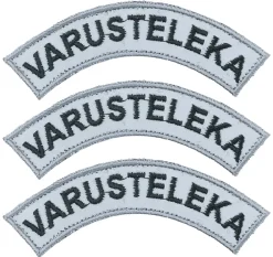Varusteleka Tunnukset ^ Kaarimerkki omalla tekstillä, 3-Pack