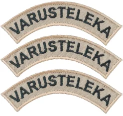Varusteleka Tunnukset ^ Kaarimerkki omalla tekstillä, 3-Pack