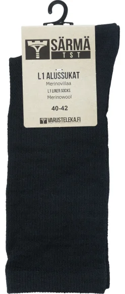 Varusteleka Alusvaatteet|L1 Base Layer ^ L1 alussukat, merinovillaa