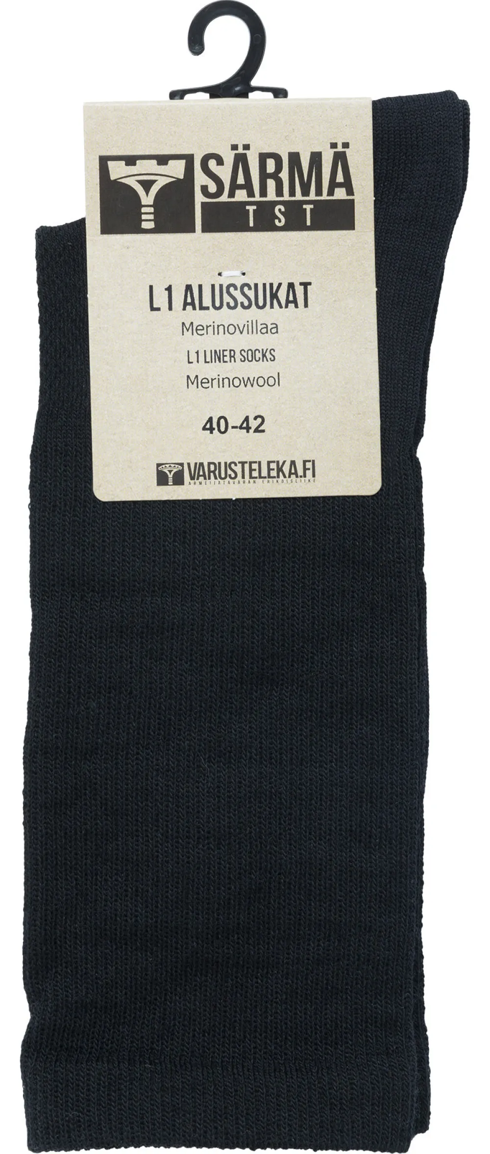 Varusteleka Alusvaatteet|L1 Base Layer ^ L1 alussukat, merinovillaa