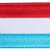 Varusteleka Tunnukset ^ Luxemburgin hihalippu, 77 x 47 mm