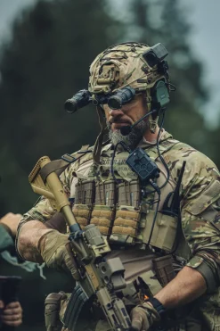 Varusteleka Taistelu- Ja Suojaliivit ^ LVPC Plate Carrier, elastinen lipastasku-cummerbund