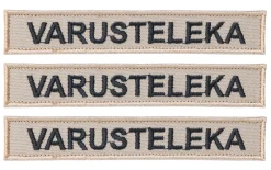 Varusteleka Tunnukset ^ M05 nimilappu omalla tekstillä, 3-Pack