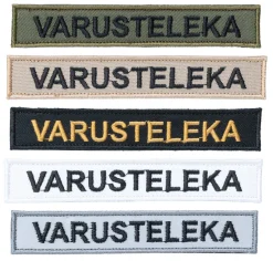 Varusteleka Tunnukset ^ M05 nimilappu omalla tekstillä, 3-Pack