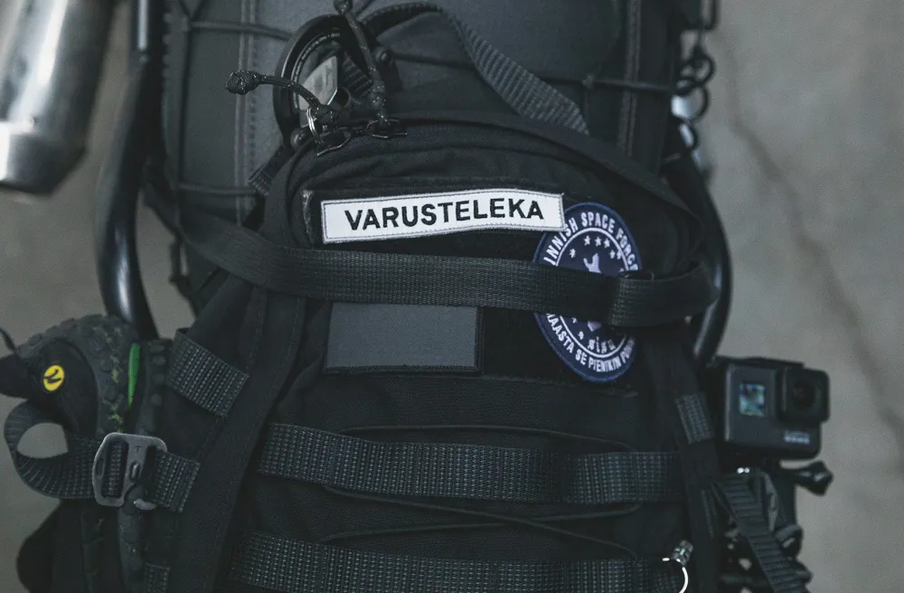 Varusteleka Tunnukset ^ M05 nimilappu omalla tekstillä, 3-Pack