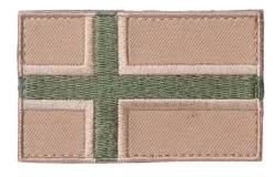 Varusteleka Tunnukset ^ Norjan hihalippu, 77 x 47 mm