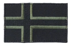 Varusteleka Tunnukset ^ Norjan hihalippu, 77 x 47 mm