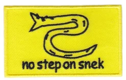Varusteleka Moraalimerkit Ja Heijastimet ^ No Step On Snek moraalimerkki