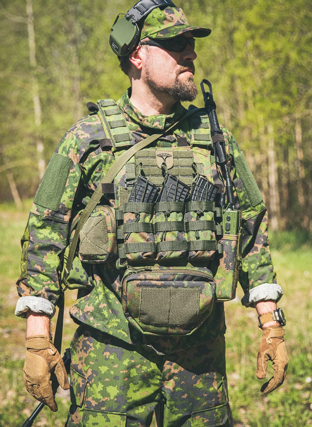 Varusteleka Taistelu- Ja Suojaliivit ^ PC18 Plate Carrier, PALS Cummerbund