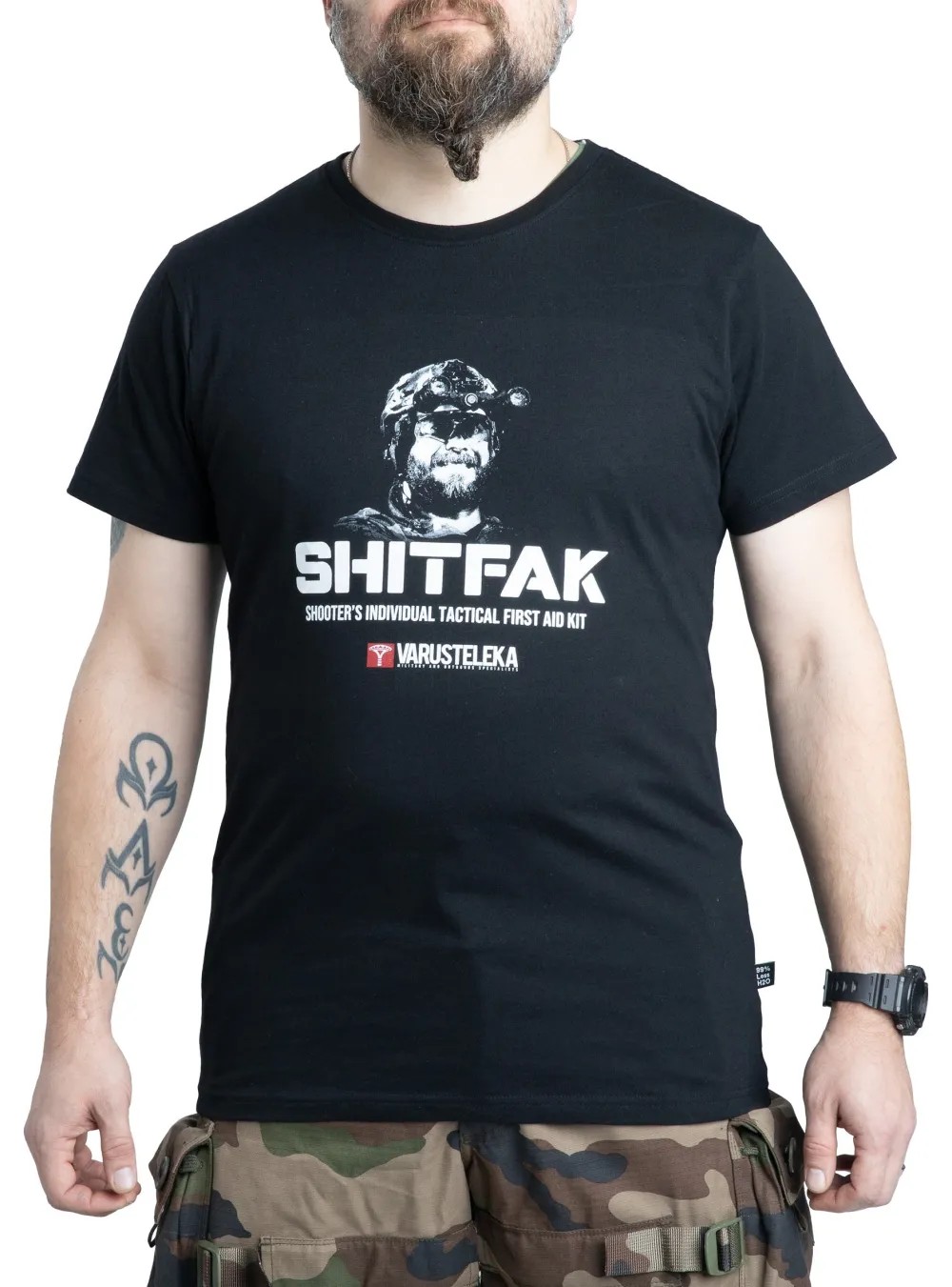 Varusteleka Paidat|Alusvaatteet ^ SHITFAK T-paita, puuvillaa
