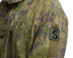 Varusteleka Tunnukset ^ Suojeluskunnan hihamerkki, kenttävärit