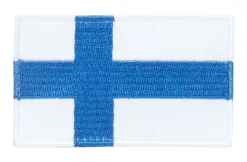 Varusteleka Tunnukset ^ Suomen hihalippu, 77 x 47 mm