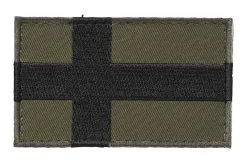 Varusteleka Tunnukset ^ Suomen hihalippu, 77 x 47 mm