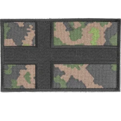 Varusteleka Tunnukset ^ Suomen lippumerkki, 154 x 94 mm, M05 metsäkuvio