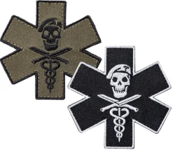 Varusteleka Moraalimerkit Ja Heijastimet ^ Tactical Medic moraalimerkki