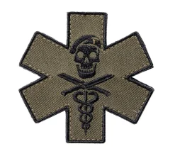 Varusteleka Moraalimerkit Ja Heijastimet ^ Tactical Medic moraalimerkki