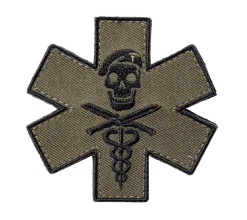 Varusteleka Moraalimerkit Ja Heijastimet ^ Tactical Medic moraalimerkki