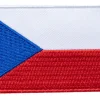 Varusteleka Tunnukset ^ Tsekin hihalippu, 77 x 47 mm