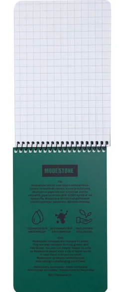 Varusteleka Muistiinpanovälineet ^ vedenpitävä muistilehtiö