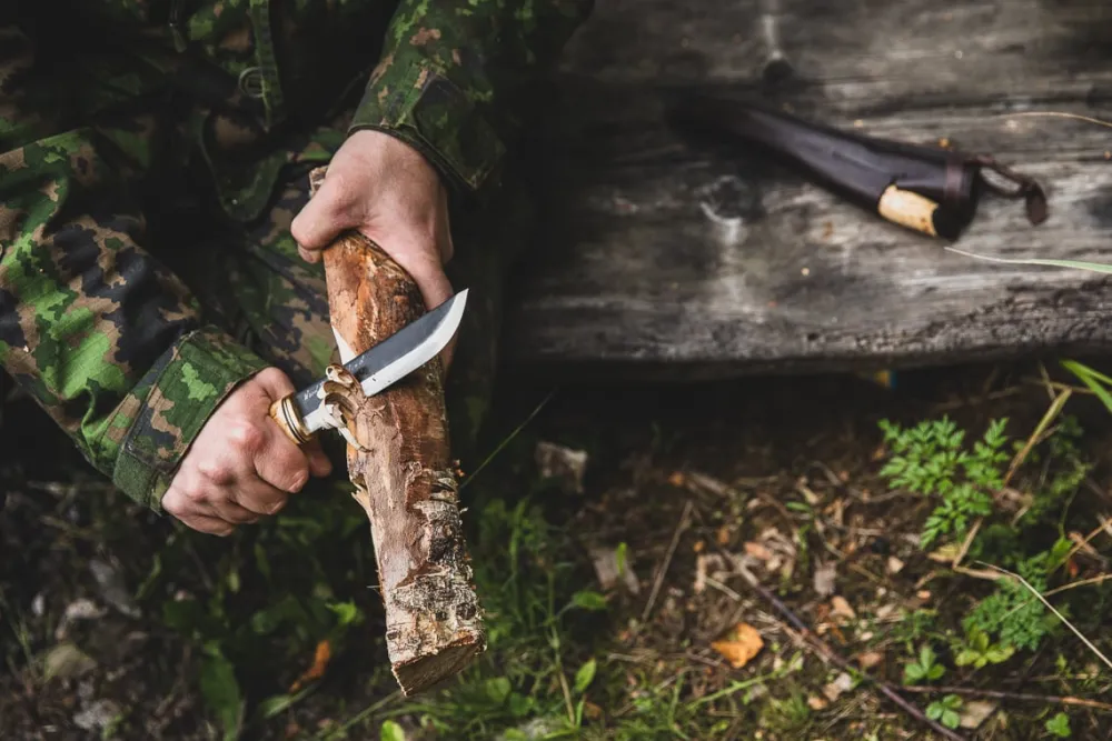 Woodsknife Puukot Ja Veitset ^ Tuplaleuku